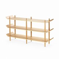 стеллаж bentwood двойной светло-коричневый в Таганроге