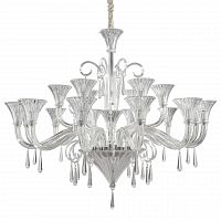 подвесная люстра ideal lux santa sp18 хром в Таганроге