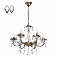 подвесная люстра mw-light свеча 301015006 в Таганроге
