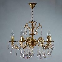 подвесная люстра ambiente granada 2118/5 ab tear drop в Таганроге