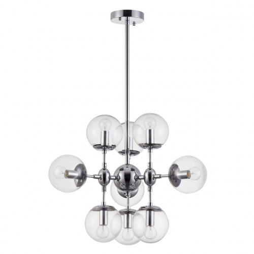 подвесная люстра freya richard fr5596pl-09ch хром в Таганроге