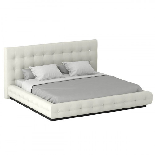 кровать двуспальная 180х200 белая kristal classic в Таганроге