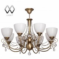 подвесная люстра mw-light фелиция 347016608 белая в Таганроге