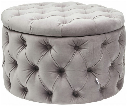 kare design пуф desire, коллекция "желание" 73*46*73, бархат, полиуретан, сосна, серый в Таганроге