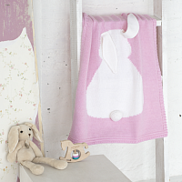 плед розовый зайка большой в Таганроге