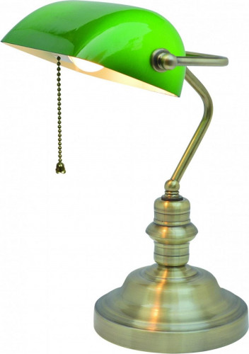настольная лампа arte lamp banker a2492lt-1ab в Таганроге
