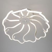 потолочный светодиодный светильник eurosvet begonia 90095/10 белый в Таганроге