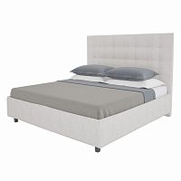 кровать подростковая с мягкой спинкой 140х200 бежевая royal black в Таганроге