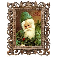 репродукция старинной рождественской гравюры a marry christmas в Таганроге