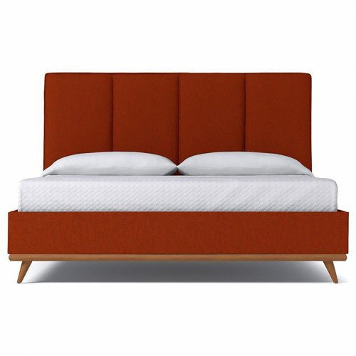кровать двуспальная 160х200 красная carter pumpkin в Таганроге