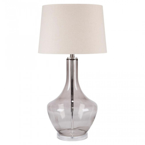 настольная лампа белая на прозрачном основании монток в Таганроге