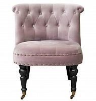 низкое кресло aviana pink velvet в Таганроге