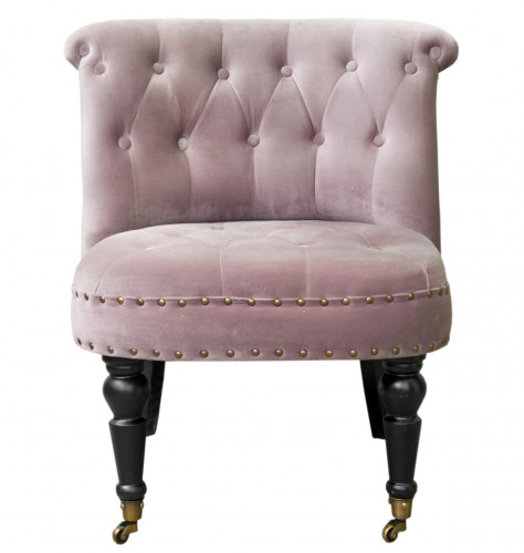 низкое кресло aviana pink velvet в Таганроге