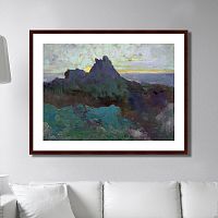 картина: rocky peak, 1875г. в Таганроге