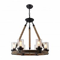 подвесная люстра arte lamp a1693sp-6br в Таганроге
