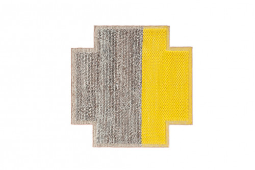 ковер plait yellow 160х160 от gan в Таганроге