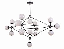 люстра modo 15 black+white черная, белые плафоны в Таганроге