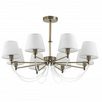 подвесная люстра lumion dakota 3702/8c белая в Таганроге