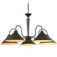 подвесная люстра arte lamp cone a9330lm-5br в Таганроге