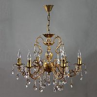 подвесная люстра ambiente alicante 8888/6 ab tear drop в Таганроге