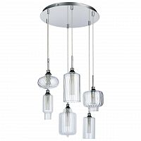 дизайнерская подвесная люстра spot light larissa 1890628 хром в Таганроге