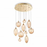 подвесная люстра ideal lux baco sp10 ottone в Таганроге