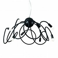 подвесная люстра ideal lux multiflex sp8 nero в Таганроге