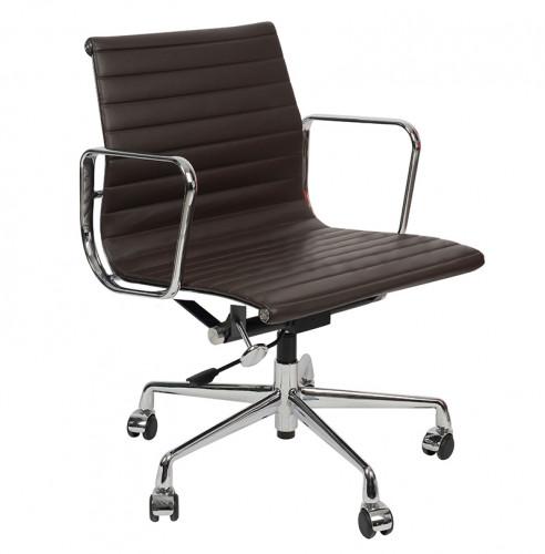 кресло eames style кофейная кожа в Таганроге