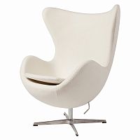 кресло egg chair белое в Таганроге