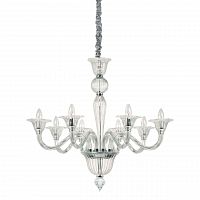 подвесная люстра ideal lux brigitta sp8 trasparente в Таганроге