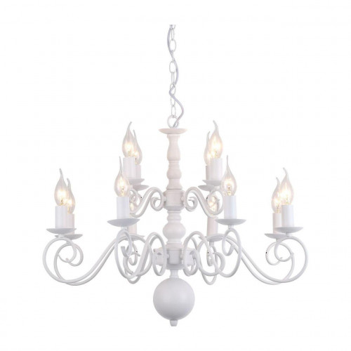 подвесная люстра arte lamp a1129lm-12wh в Таганроге