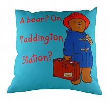 подушка с принтом paddington bear blue в Таганроге