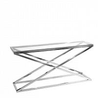 консоль criss cross от eichholtz хром в Таганроге