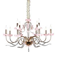 подвесная люстра omnilux muntiggioni oml-70413-12 розовая в Таганроге