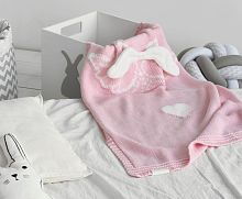 плед ангел 60*90 св.розовый в Таганроге