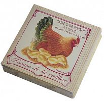 салфетки курочка штук (бумага, хсм) comptoir de famille в Таганроге