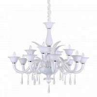 подвесная люстра ideal lux renoir sp12 bianco в Таганроге