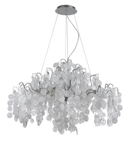 подвесная люстра crystal lux tenerife sp9 silver в Таганроге