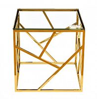 стол журнальный gold золотой, прозрачный в Таганроге