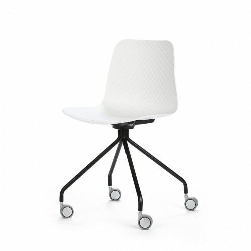 стул glide на колесиках белый в Таганроге