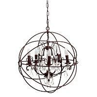 люстра foucault's orb crystal (64*60*50) коричневая в Таганроге