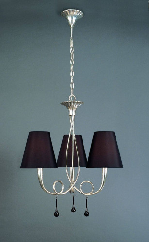 подвесная люстра mantra paola painted silver 3532 в Таганроге