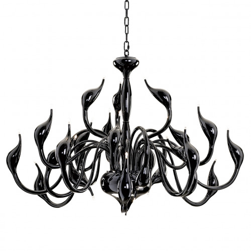 подвесная люстра lightstar cigno collo bk 751247 в Таганроге