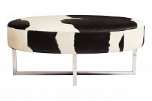 оттоманка cowhide черно-белая в Таганроге
