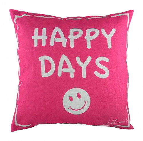 подушка с надписью happy days в Таганроге