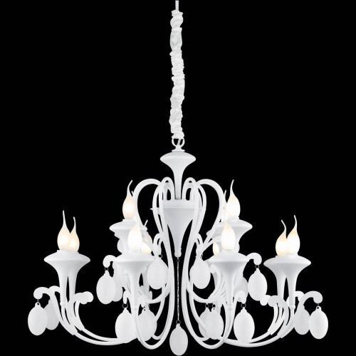 подвесная люстра arte lamp montmartre a3239lm-12wh в Таганроге