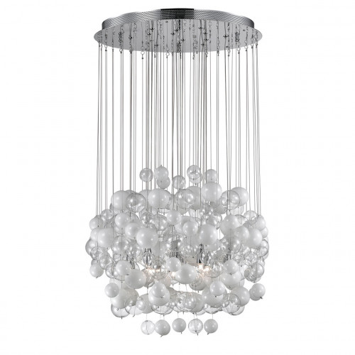 подвесная люстра ideal lux bollicine sp14 bianco в Таганроге