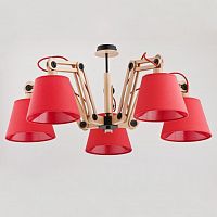 потолочная люстра alfa joga red 22245 в Таганроге