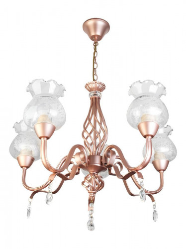 подвесная люстра toplight kelli tl5680d-05pg в Таганроге