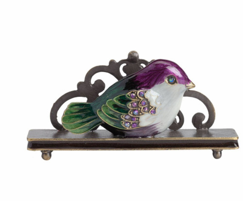 держатель для визиток little bird лиловый в Таганроге